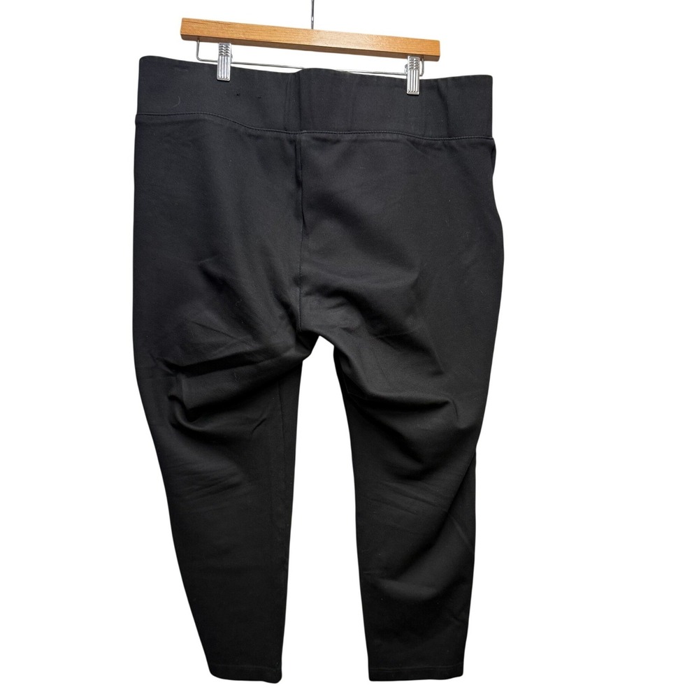 Torrid Ponte Leggings Women Size 2R Black Excellent Pull On Slim Stretch Pants